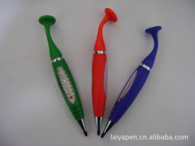 【供應(yīng)帶溫度計(jì)磁鐵筆,多功能工具筆】價(jià)格,廠家,圖片,圓珠筆、原子筆,桐廬萊雅文教用品-